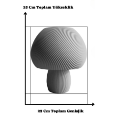 ARTİZEN Lumia Modern Spiral Abajur