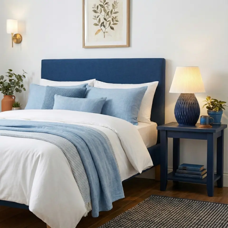 Locale Lacivert Abajur